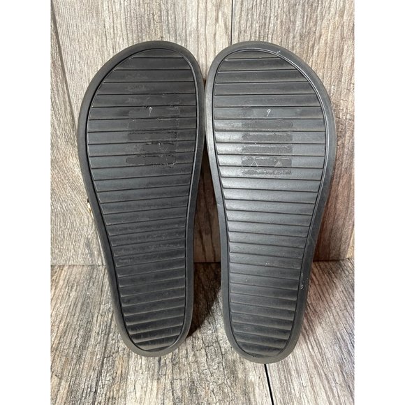 14TH & UNION REPTILE PRINT SLIP ON SLIDES SANDALS Women size 9 - Picture 6 of 10